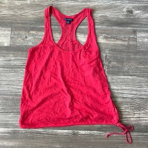 American Eagle Red Tank Top